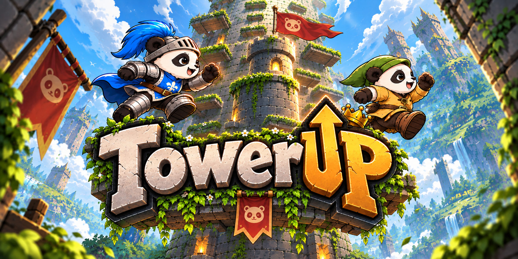 TowerUP resmî oyun tanıtım görseli